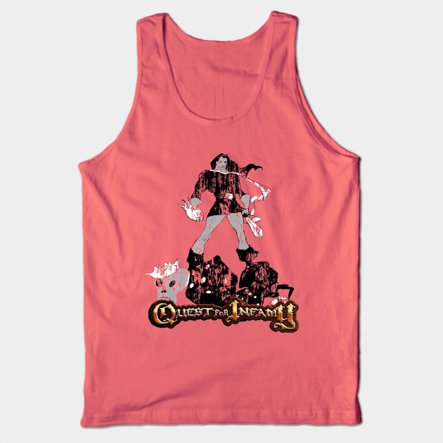 Quest For Infamy - Vintage Style Tank Top by Infamous_Quests